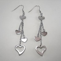Aros Corazones Colgantes 